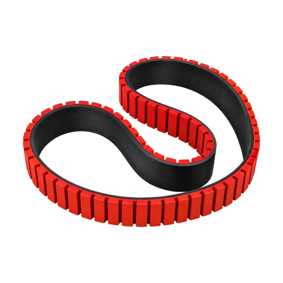 Custom profiled rubber belts